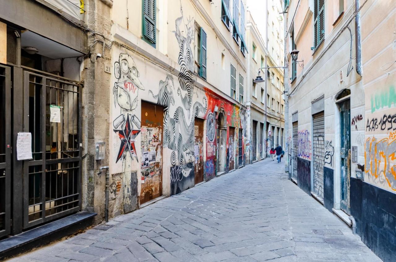 Joivy Vibrant Open-Plan Apt For 6 In Historic Centre Génova Exterior foto